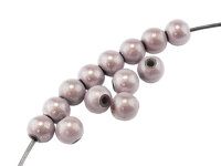 Miracle Perlen in flieder 6 mm 20 Stück