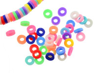 Perlen aus Polymerton im Farbmix ein Strang mit min. 320 Perlen