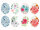 Motivbogen "Blumenmeer" für 40 x 30 mm Cabochons