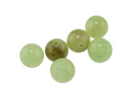 Perlen natürliche Jade in hellgrün 10 mm 6...
