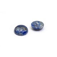 Cabochons aus Lapis Lazuli in blau 10 mm 1 Stück