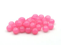 Glasperlen in Jadeoptik pink 6,5mm 30 Stück