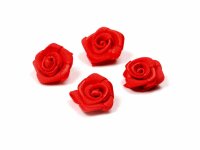 Applikationen, Aufnäher als Rosen in rot 20 Stück