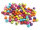 runde Buchstabenperlen im Farbmix 200 Stück