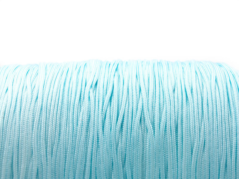 Polyesterkordel in himmelblau 1mm 10m