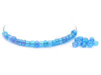Rocailles Perlen in blau 3mm 40g