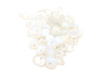 kleine Nuggets als Perle aus Opalite in weiß 10g