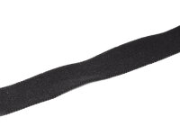 elastisches Gummiband/Faltband in schwarz 4 m 15 mm