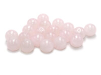 Perlen in Jadeoptik in puderfarben 12mm 20 Stück