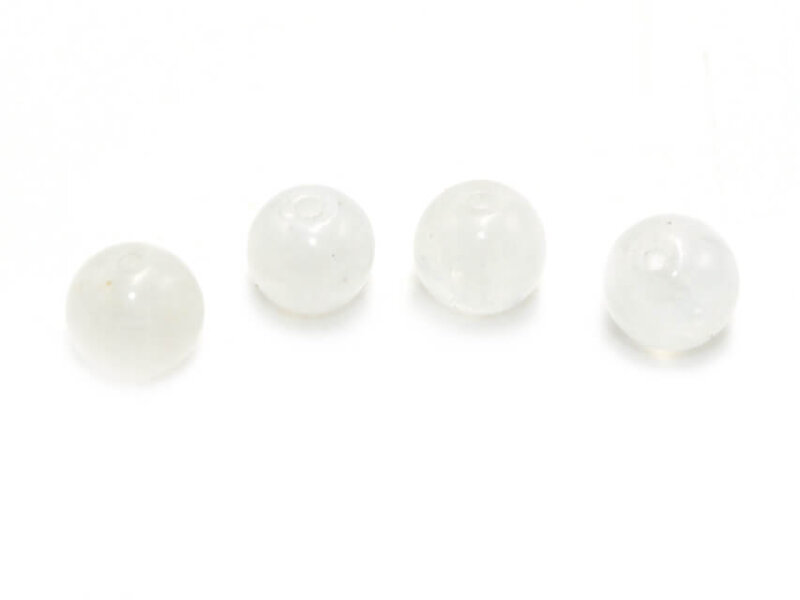 Perlen aus natürlichem Mondstein 5,5mm 4 Stück