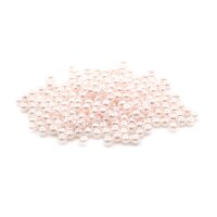 Glaswachsperlen in zartem rosa 4mm 210 Stück