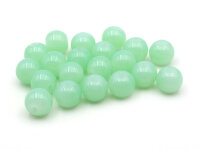 Perlen in Jadeoptik in mint 10mm 20 Stück