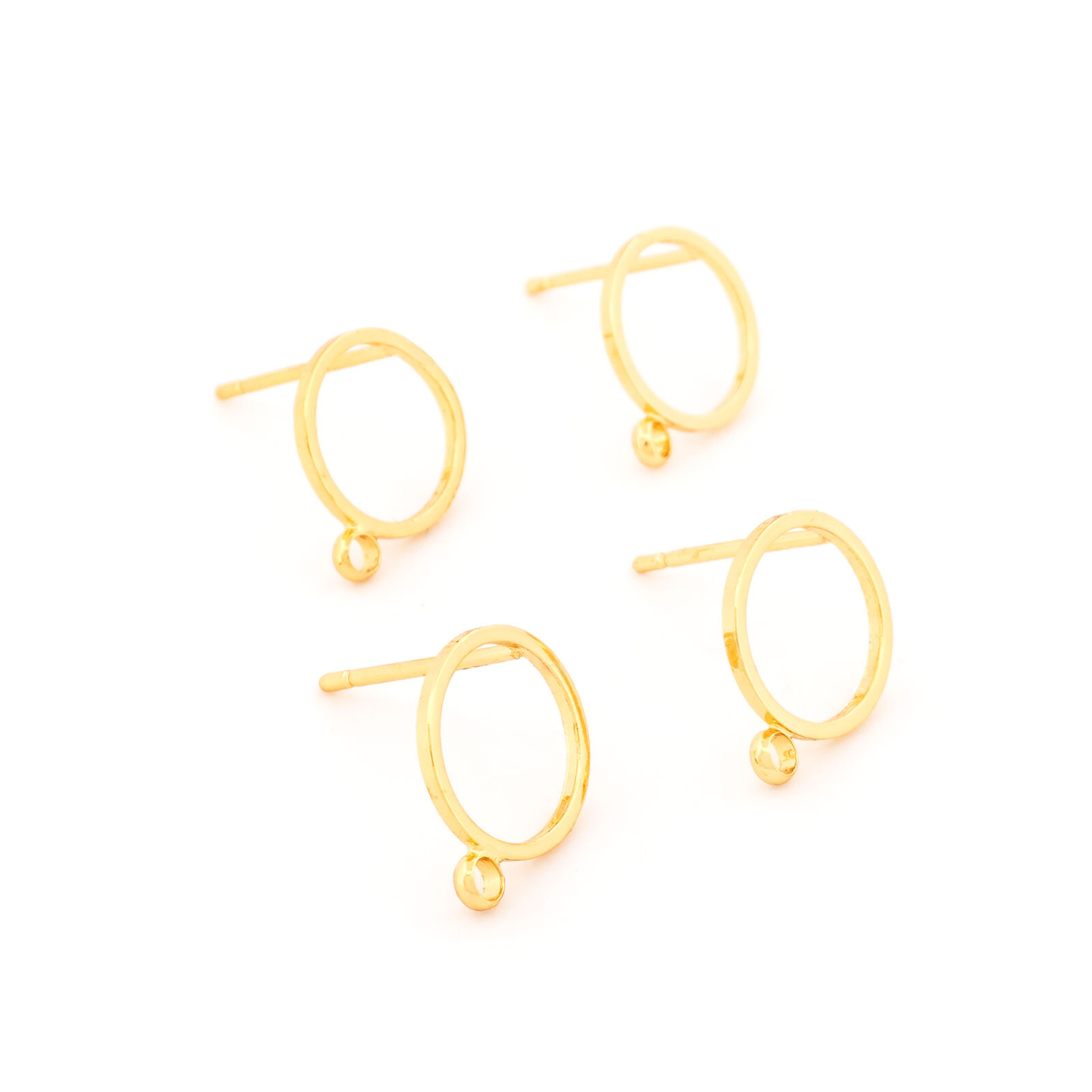 Adelia´s Paar Ohrhänger »585 Gold Ohrringe Creolen 25 Mm«, Goldschmuck Für Damen Online Kaufen