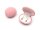 Muschel Schmuckbox für Schmuck in rosa 5x6 cm1 Stück