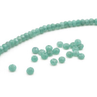 Perlen aus natürlicher Jade in seegrün 4mm 20 Stück