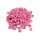 Buchstabenperlen aus Acryl in pink 7mm 200 Stück