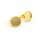 Ringrohlinge mit runder Fassung für 20mm Cabochons in goldfarben 2 Stück
