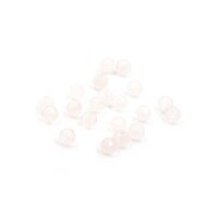 Perlen aus natürlichem Rosenquarz 3mm 20 Stück