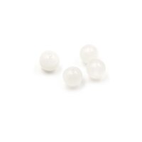 Perlen aus natürlichem Mondstein in weiß 6mm 4...