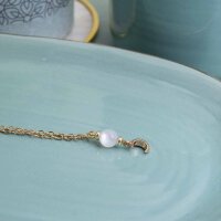 Perlen aus natürlichem Mondstein in weiß 6mm 4...