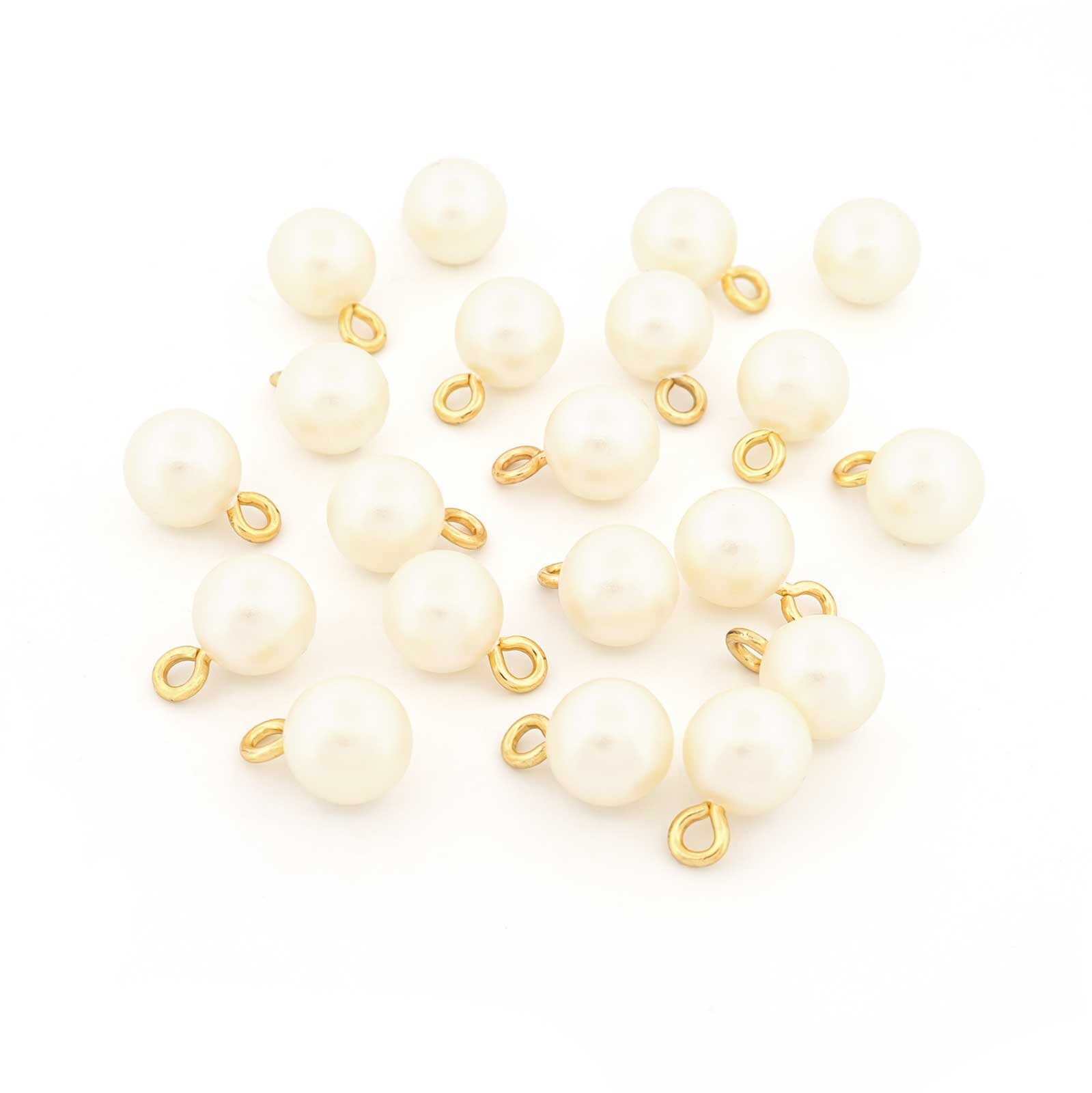 10 große gefüllte Perlen 15 mm  Acrylperle Schmuck Neu