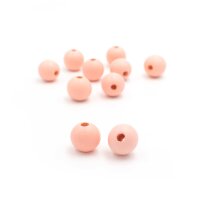 Holzperlen in rosa 16mm 10 Stück