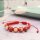 Perlen aus Jaspis in rot 8mm 10 Stück