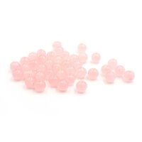 Glasperlen im Jadedesign in rosa 8mm 40 Stück