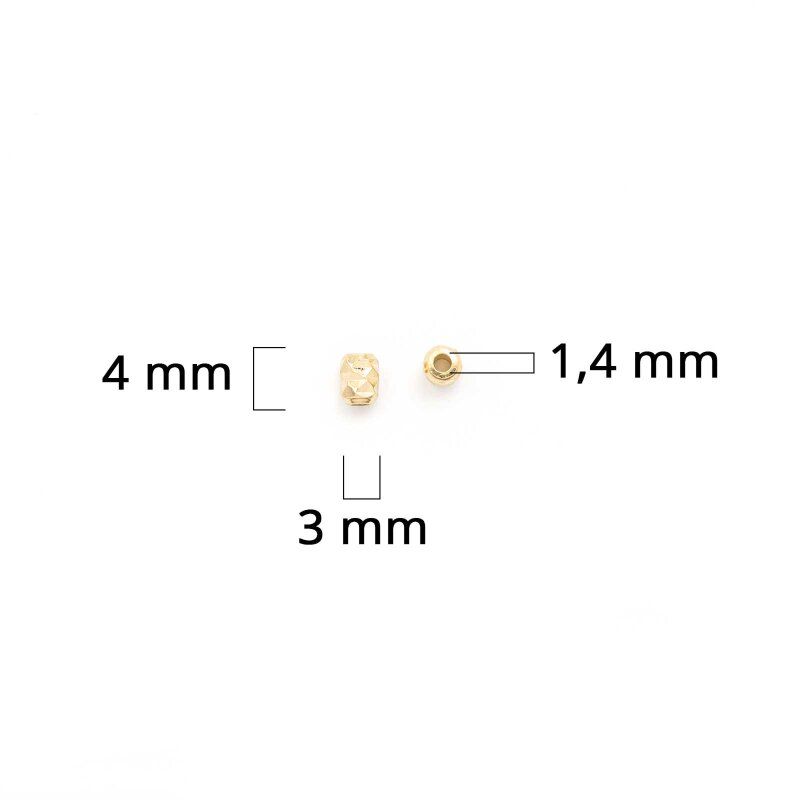 Nietstifte Mit 18K Goldbeschichtung 30mm Produktbild-Vorschau 5