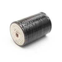 Polyesterkordel gewachst in schwarz 0,45mm 1 Rolle