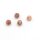 Perlen aus natürlichem Maifan in einem nude rosaton 4mm 30 Stück