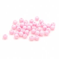 Glasperle in rosa 4mm 1 Strang