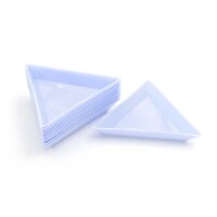 Schmuckschale aus blauen Kunststoff 10 Stück