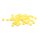 Heishiperlen aus Polymer-Ton 4mm in gelb 1 Strang