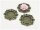 3 Rahmen für 14 mm Cabochons in antik Bronze