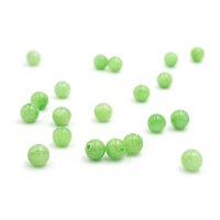 Perlen aus Jade in grün 6 mm 20 Stück