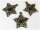 3 Sterne in Vintage bronze victorianisch