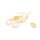 Mariensymbol als Verbinder aus 304 Edelstahl goldfarben 1 Stück
