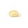 Anhänger aus Messing in goldfarben mit fliederfarbener Emaille und Seepferd 1 Stück