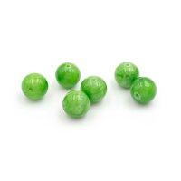 Mashan Jadeperlen in grün 12mm 6 Stück