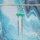 Glasperlen in Aquamarine in Opal Optik12mm 20 Stück