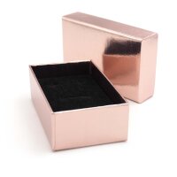 Geschenkbox in metallic rosa 8cm x 5cm
