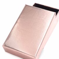 Geschenkbox in metallic rosa 8cm x 5cm