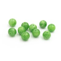 Jadeperlen in grün 8mm 10 Stück