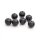 glänzende Onyx Perlen in schwarz 10mm 1 Strang ca. 38 Stück