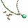 Längliche Perlen im tibetischen Stil in antik bronzefarben 10 Stück