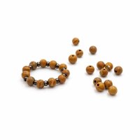 Perlen aus Jaspis Tigerskin 4mm 1 Strang mit ca.96 Perlen