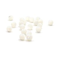 Perlen aus Perlmutt aus gebleichten Trochus-Muscheln 6 mm