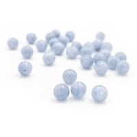 Perlen aus Aquamarine 8mm 30 Stück