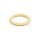 Geflochtener Ring 20 mm in goldfarben 2 Stück